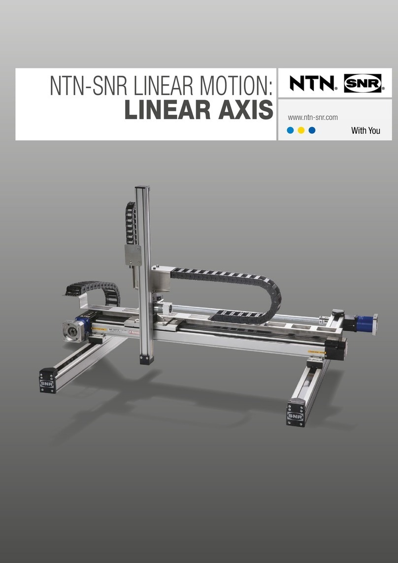 NTN-SNR LINEAR AXIS AXC Series manual