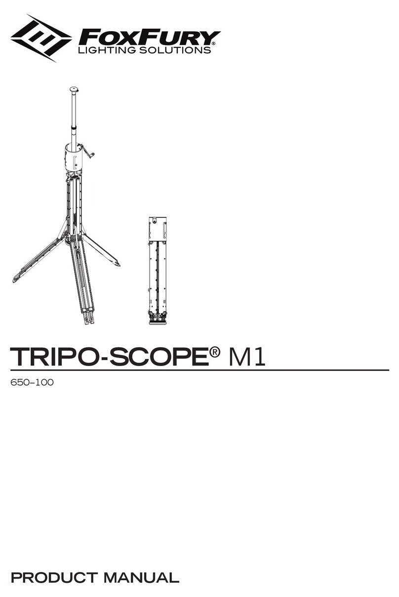 fox fury Tripo-Scope M1 product manual
