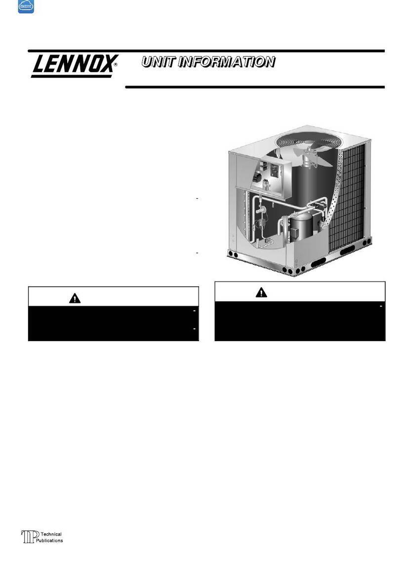 Lennox HP29 Series User manual Lennox HP29 Series User manual