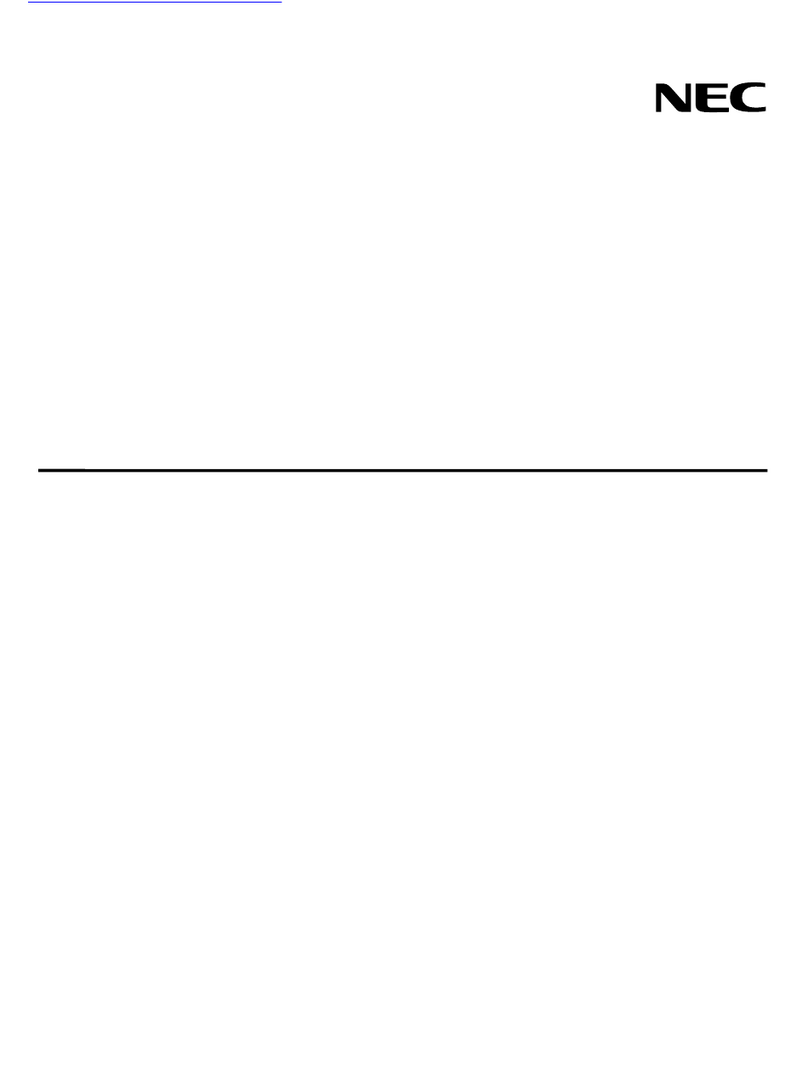 NEC VR4181 mPD30181 User manual