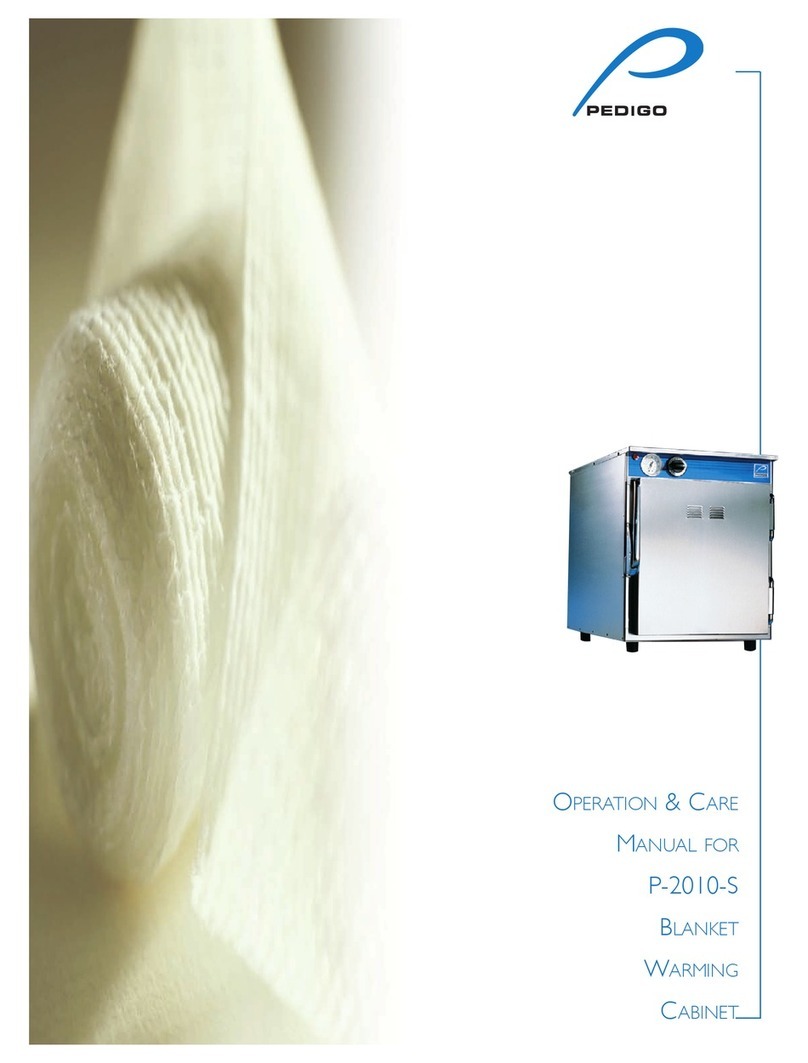 Pedigo P-2010-S OPERATION & CARE MANUAL