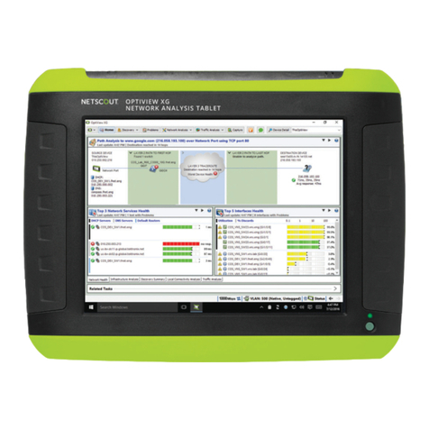Netscout OptiView XG Getting started guide