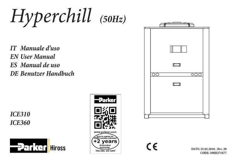 Parker Hiross Hyperchill ICE360 user manual
