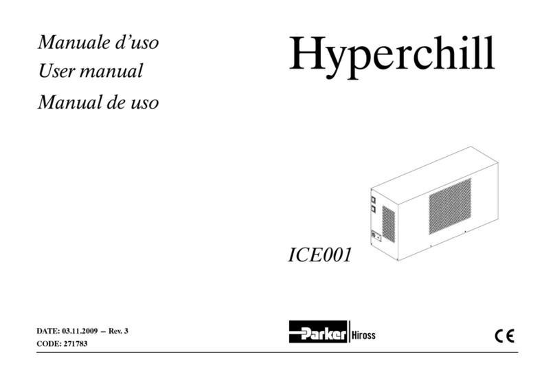Parker Hiross Hyperchill ICE001 user manual