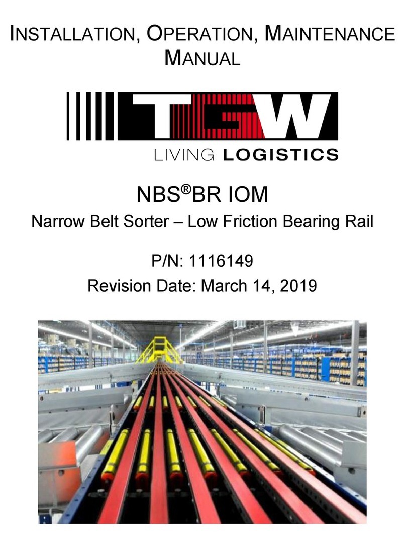 TGW NBS BR Installation, operation & maintenance manual