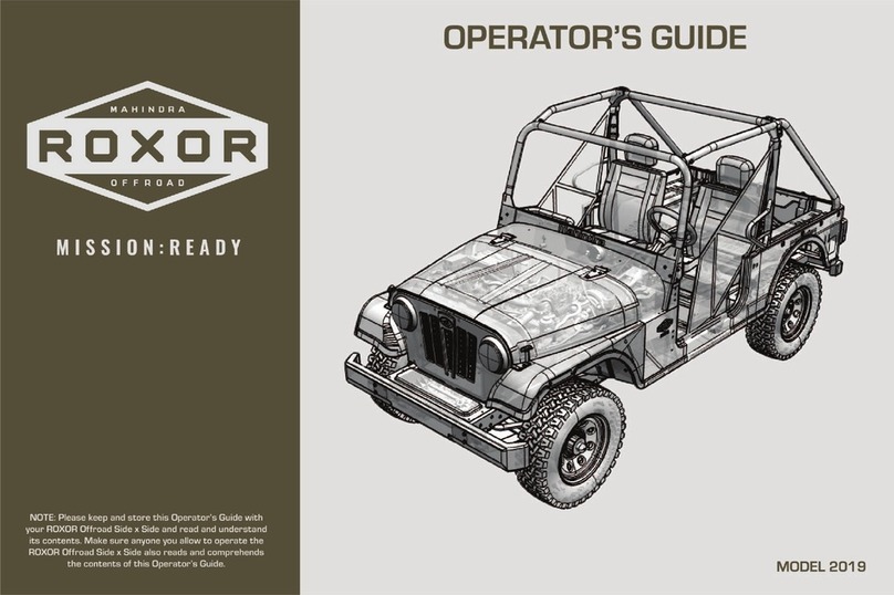 Mahindra ROXOR Manual