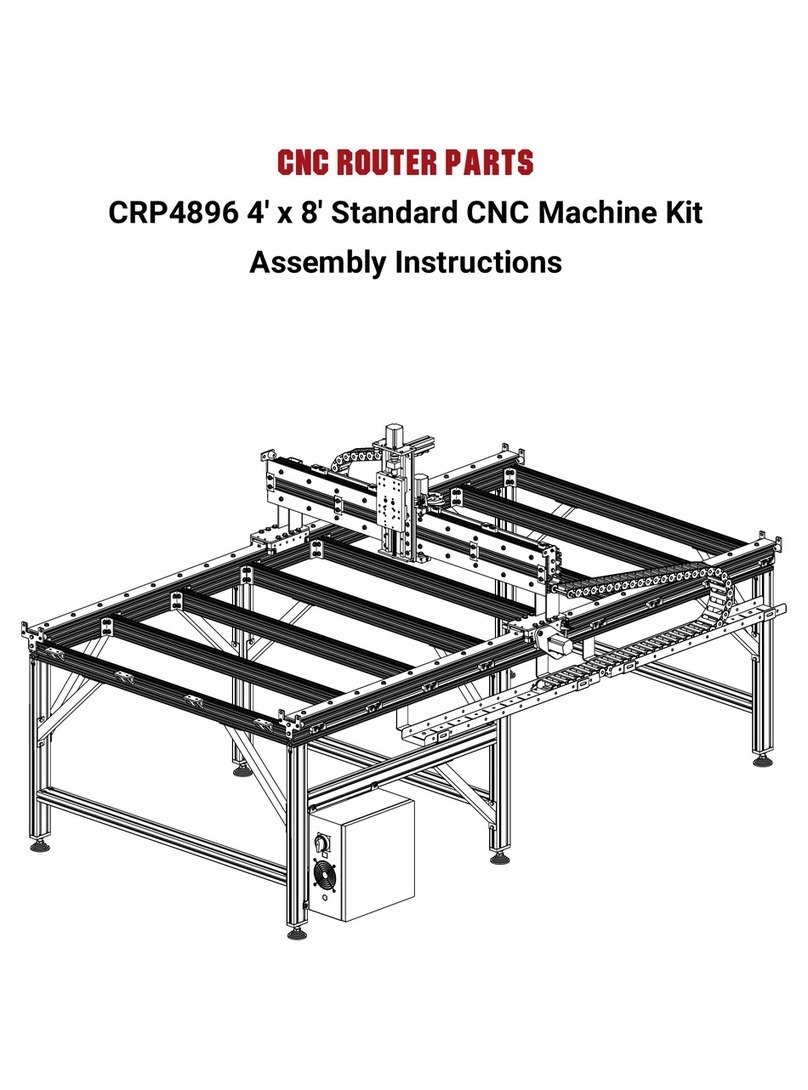CNC Router Parts CRP4896 Assembly instructions