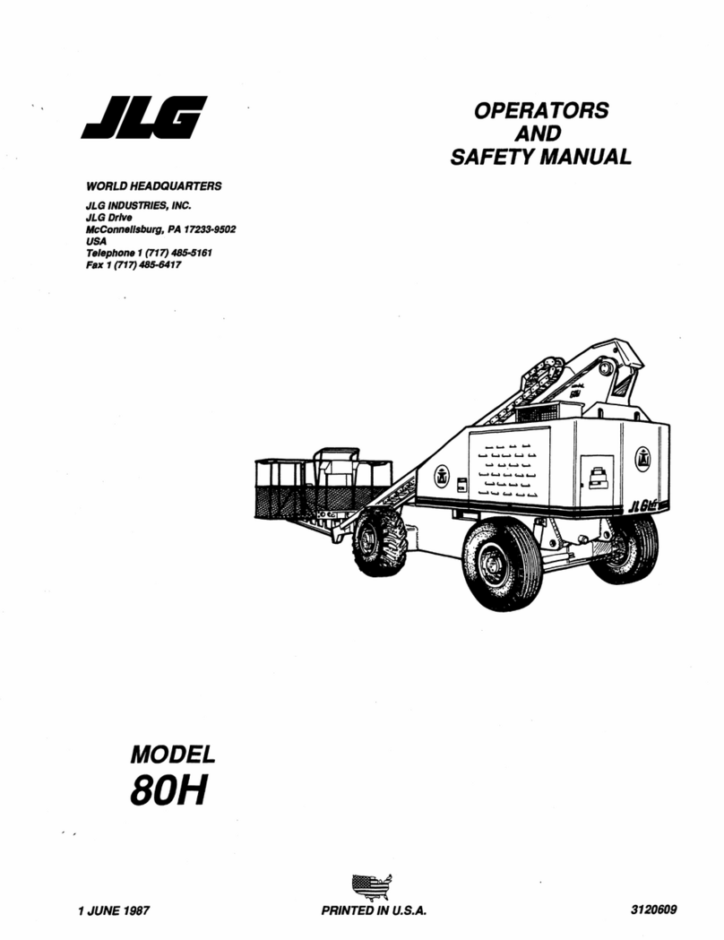 JLG 80H Instruction Manual