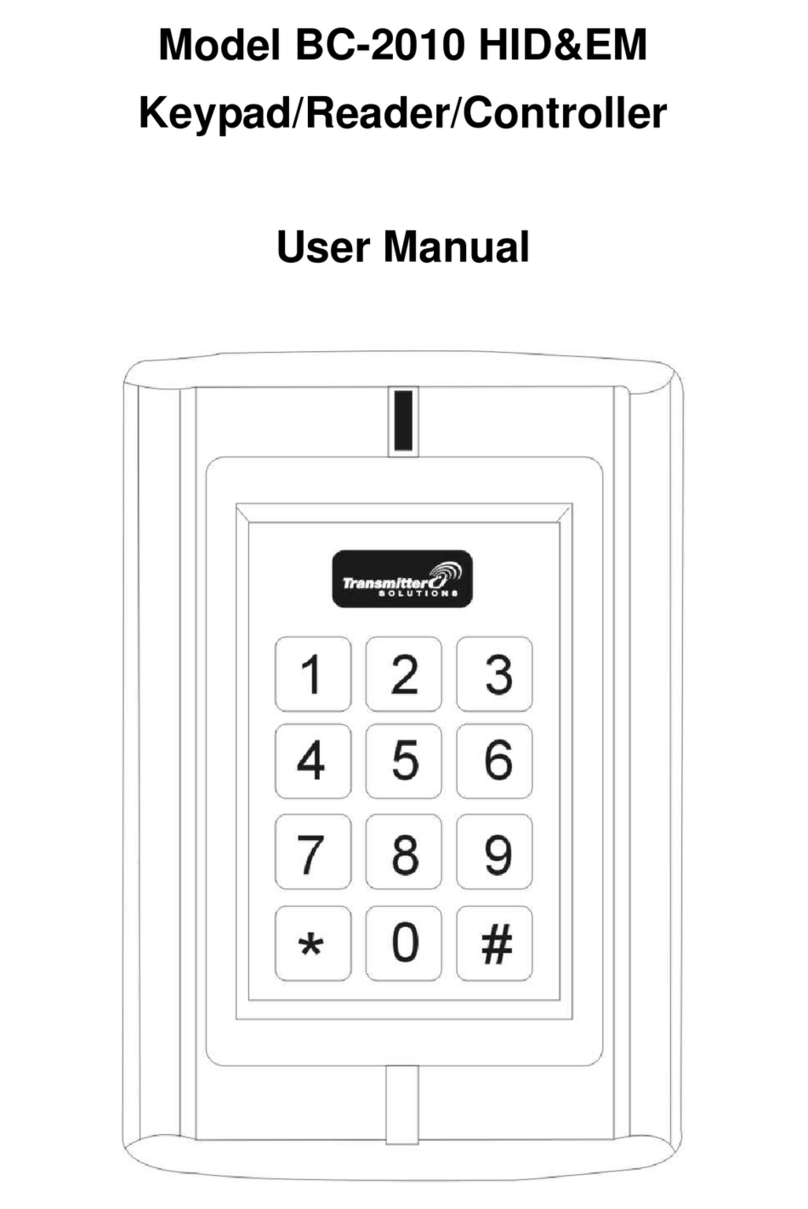 Transmitter Solutions BC-2010 user manual