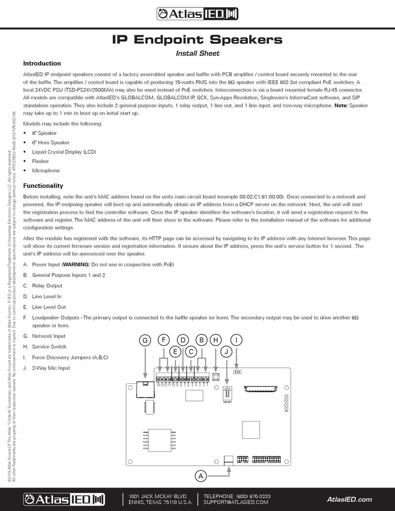 Atlas IED IP Series Install Sheet