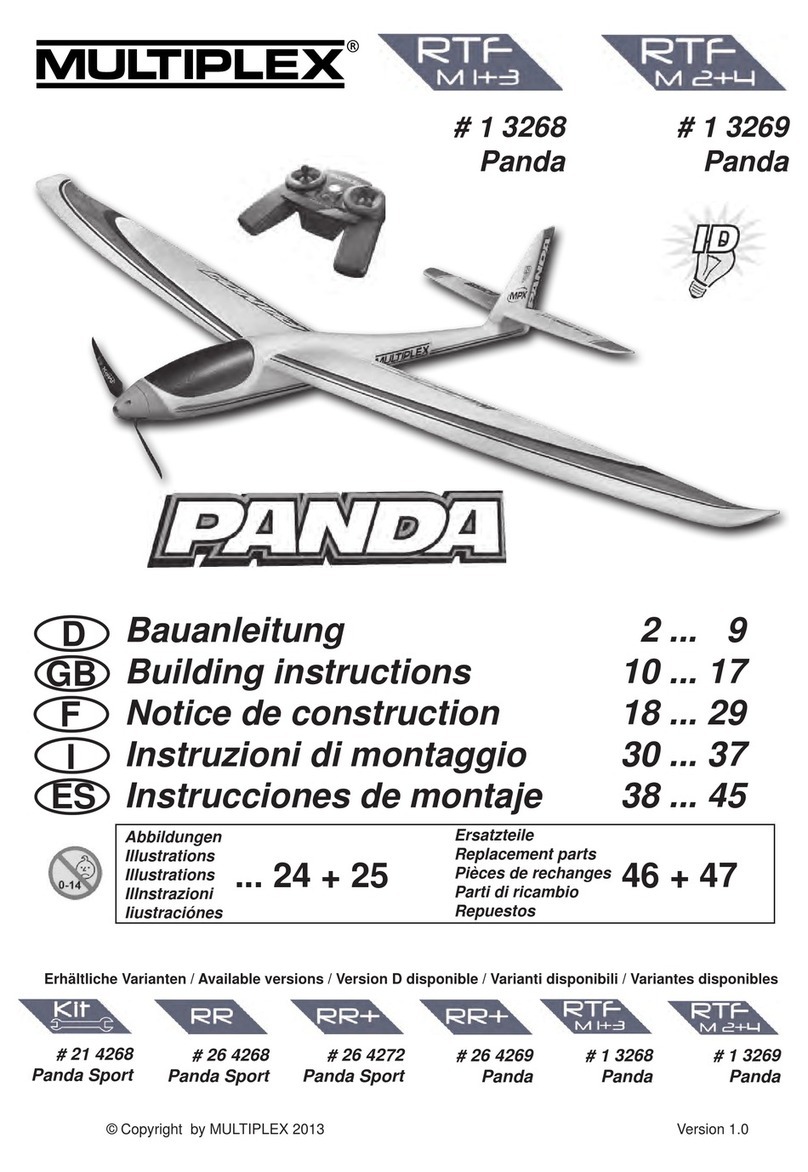 Multiplex Panda 1 3268 Instruction Manual