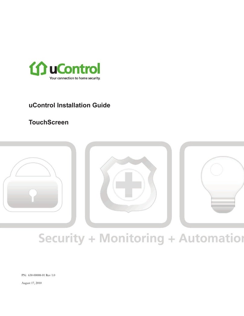 uControl TouchScreen installation guide