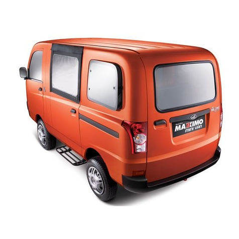 Mahindra Maxximo Mini Van Vx 2012 User manual