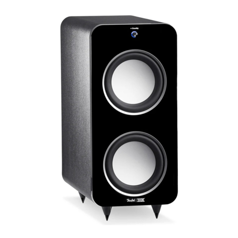 Teufel Concept D 500 THX Technical description and operating instructions