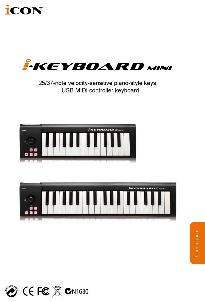 ICON iKeyboard 3 mini user manual