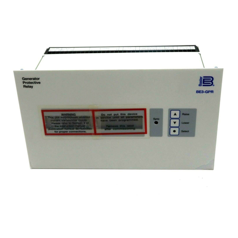 Basler BE3-GPR instruction manual