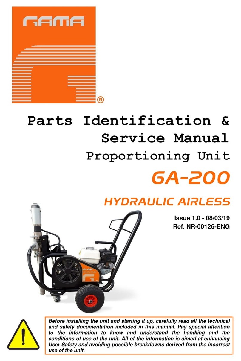 GAMA GA-200 Parts Identification & Service Manual