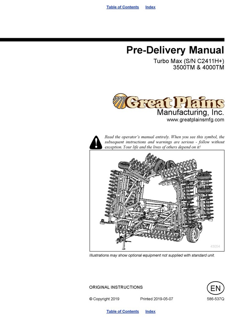 GREAT PLAINS Turbo Max 3500TM User manual