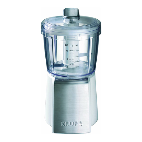 Krups MINI CHOPPER GVA2 User manual