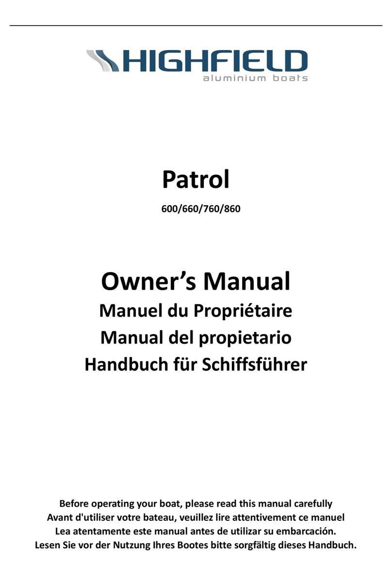 Highfield Patrol 660 owner's manual
