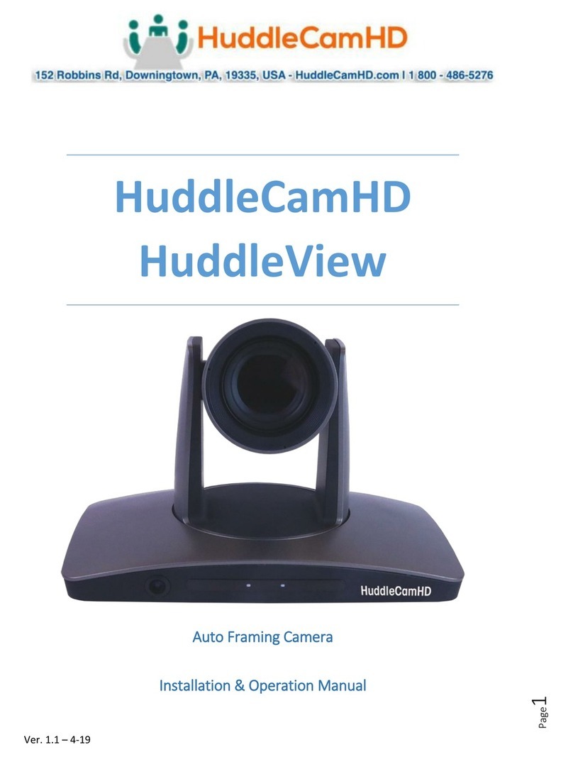 HuddleCamHD HuddleView User manual