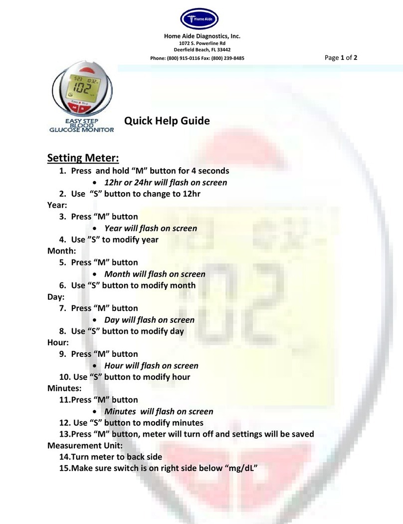 HOMEAIDE Easy Step Quick Help Guide