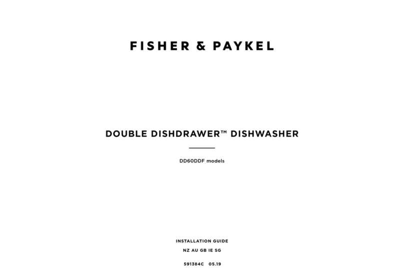 Fisher & Paykel DOUBLE DISHDRAWER DD60DDF Series User manual Fisher & Paykel DOUBLE DISHDRAWER DD60DDF Series User manual