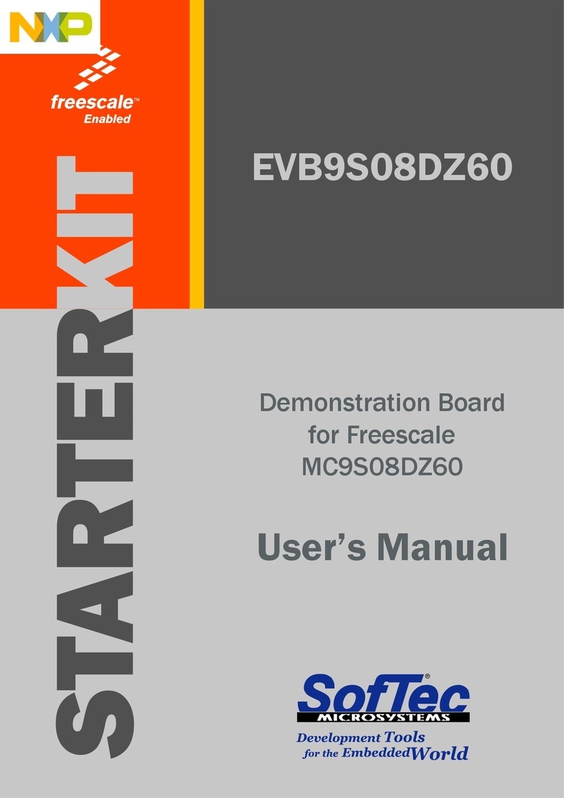 NXP Semiconductors EVB9S08DZ60 user manual