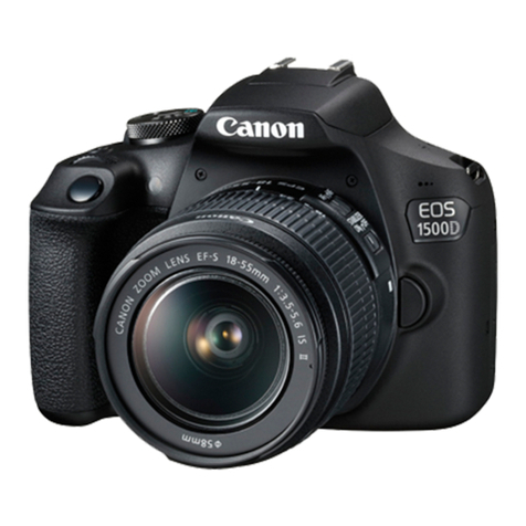 Canon EOS 1500D Rebel T7 User manual
