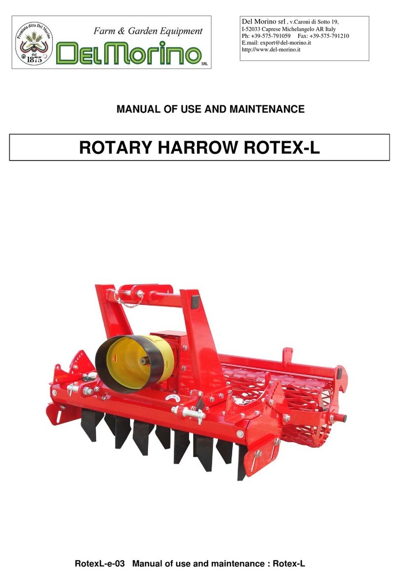 Del Morino ROTEX-L Use and maintenance manual Del Morino ROTEX-L Use and maintenance manual