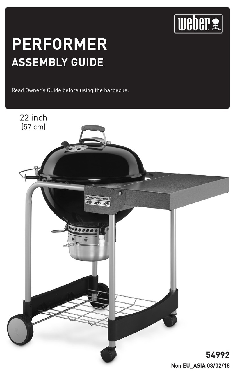 Weber Performer User manual