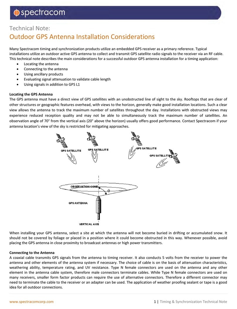 Vicom Spectracom Technical note
