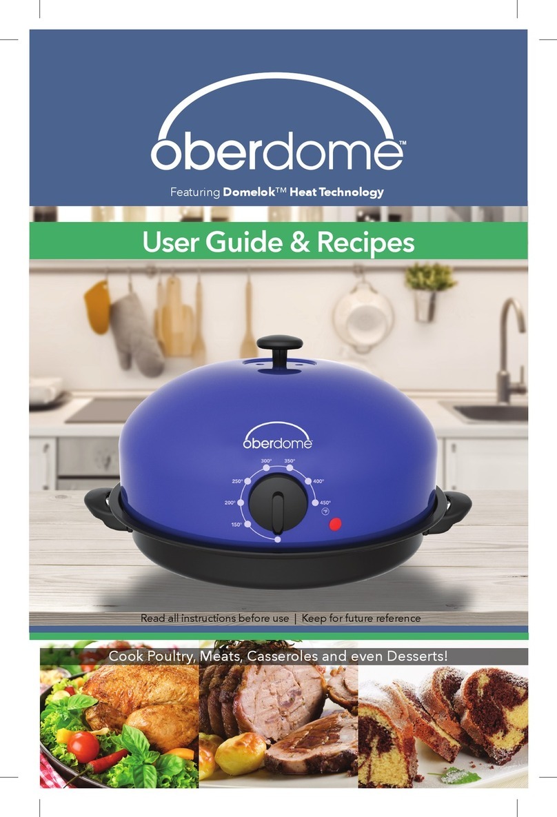 EaZy BrandZ Oberdome Domelok EZO-1010BL User Guide & Recipes