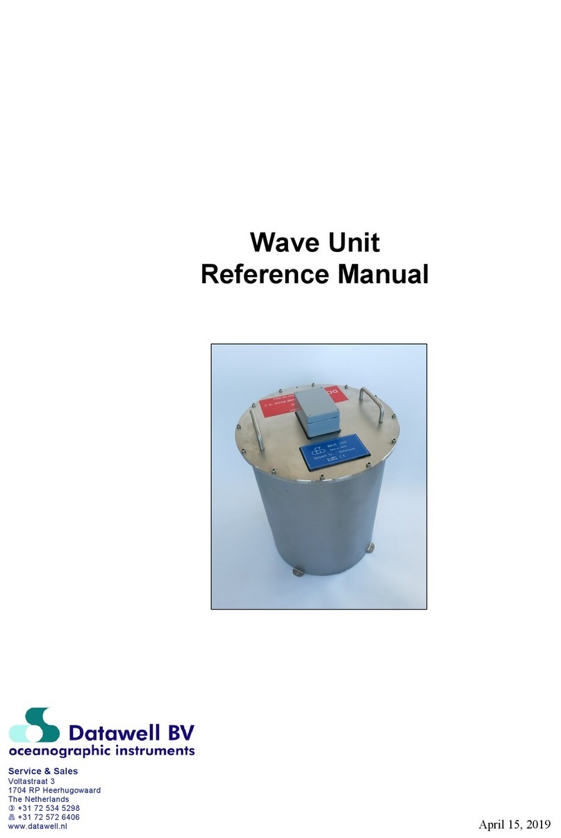 Datawell BV Wave Unit Reference manual