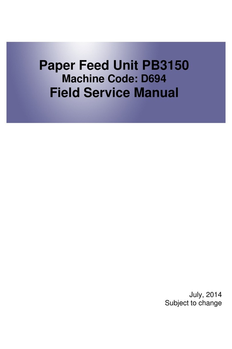 Ricoh PB3150 Quick start guide