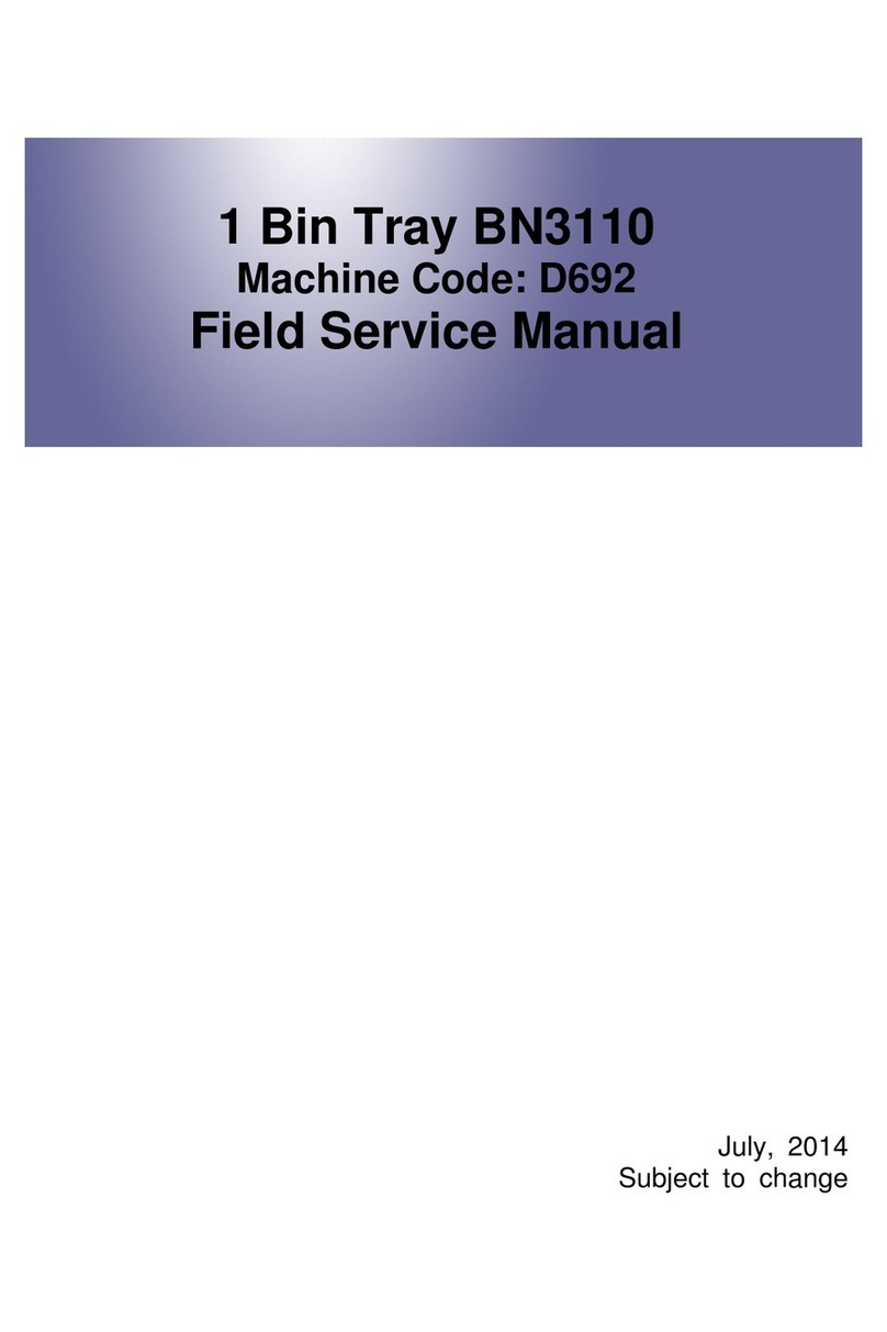 Ricoh BN3110 Field service manual