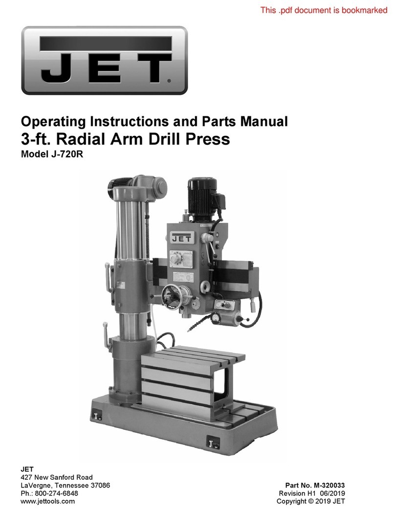 Jet J-720R Service manual