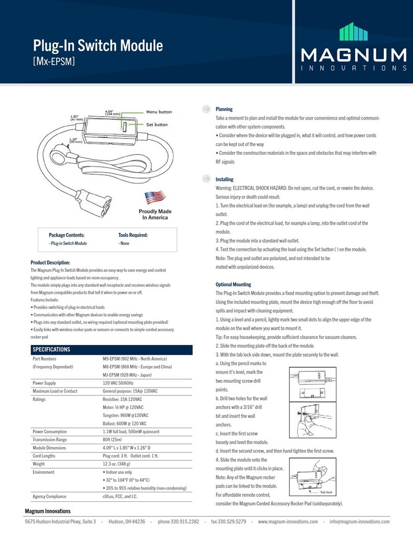 Magnum M8-EPSM manual