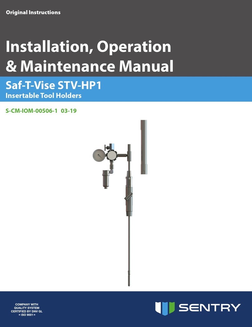 Sentry Saf-T-Vise STV-HP1 Original instructions Sentry Saf-T-Vise STV-HP1 Original instructions