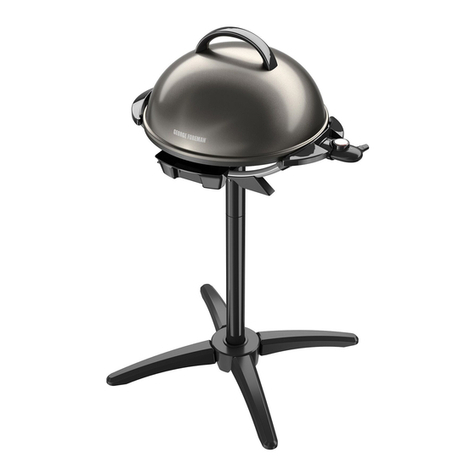 George Foreman GIO2000BK User manual