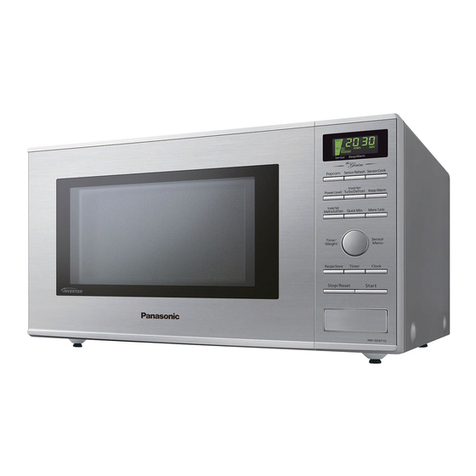 Panasonic nn-sd671s operating instructions