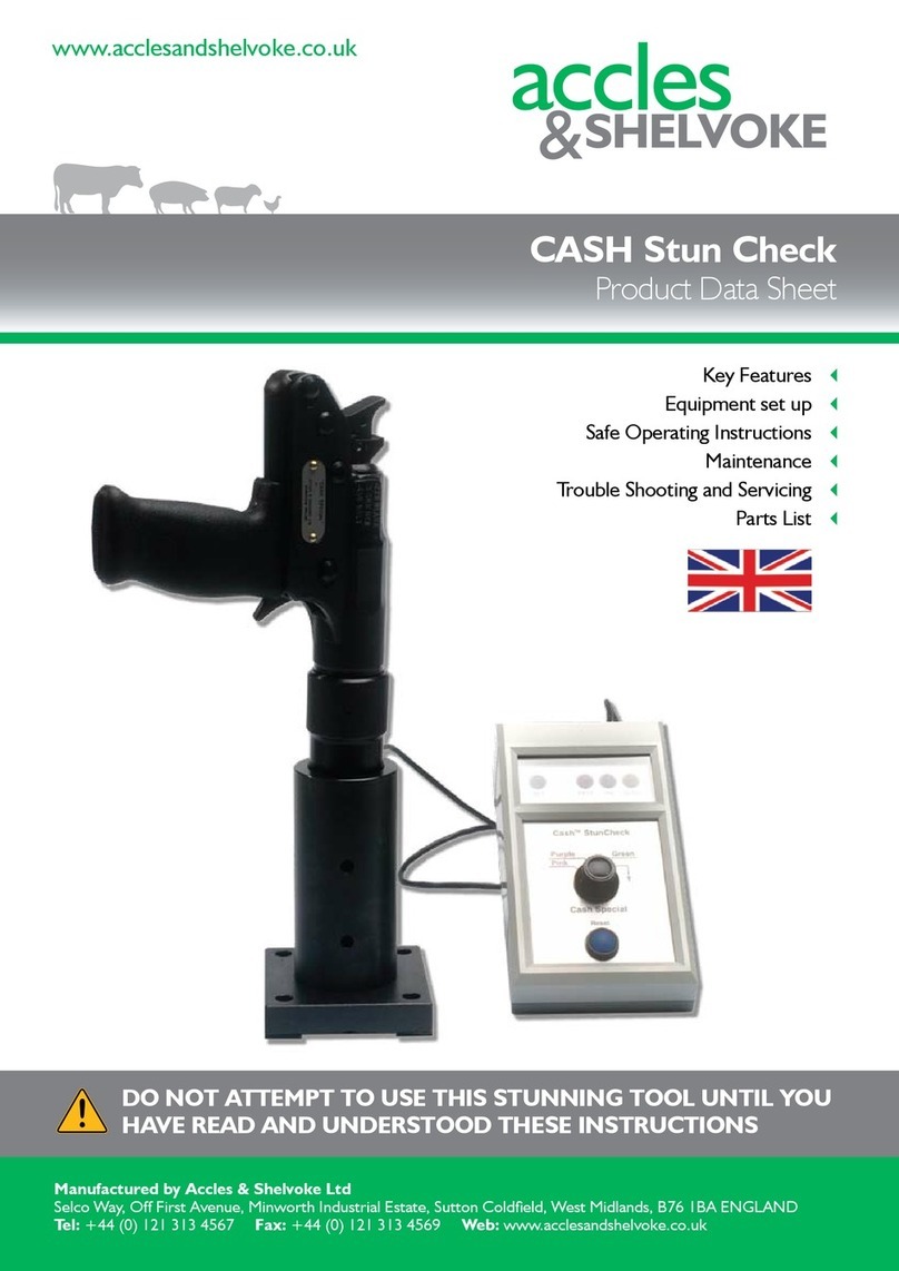 Accles & Shelvoke CASH Stun Check Product data sheet