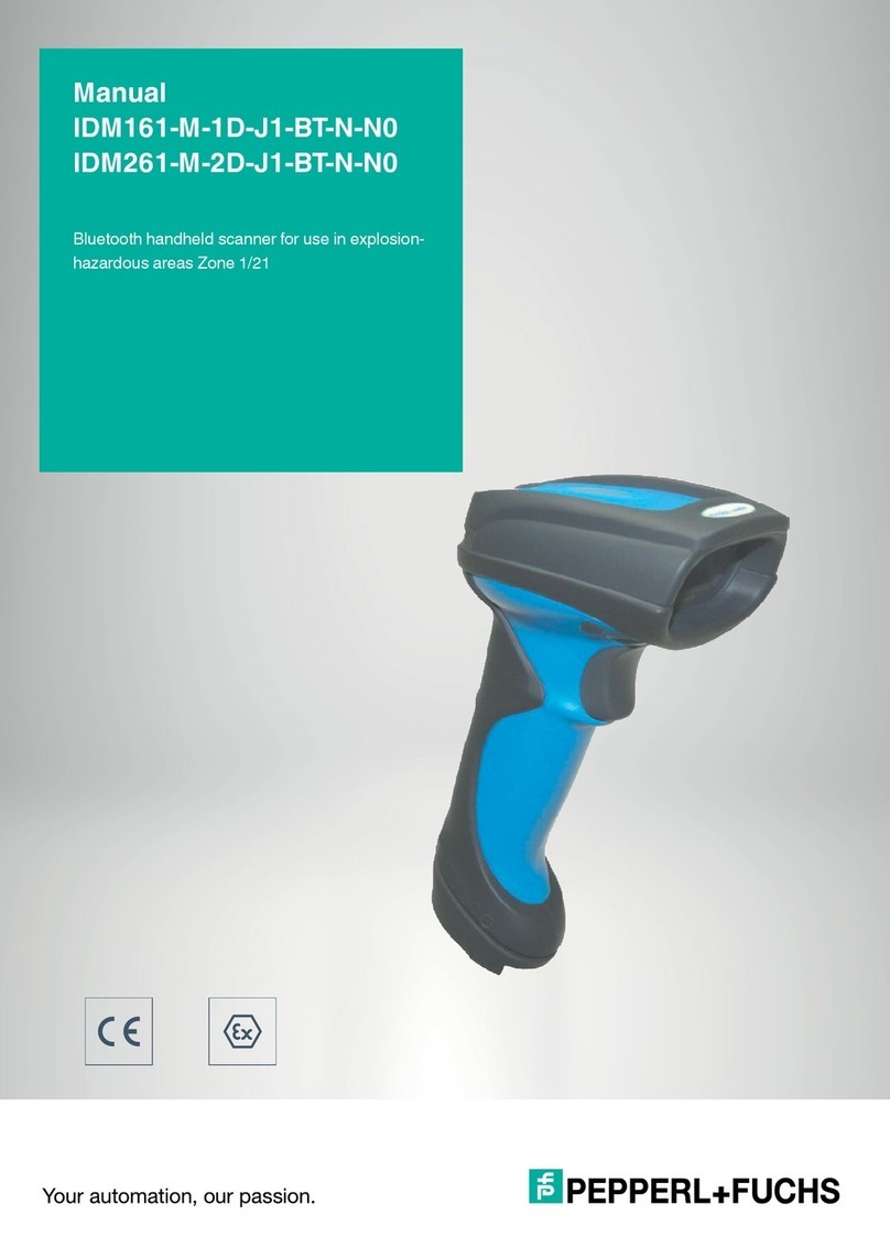 Pepperl+Fuchs IDM161-M-1D-J1-BT-N-N0 User manual