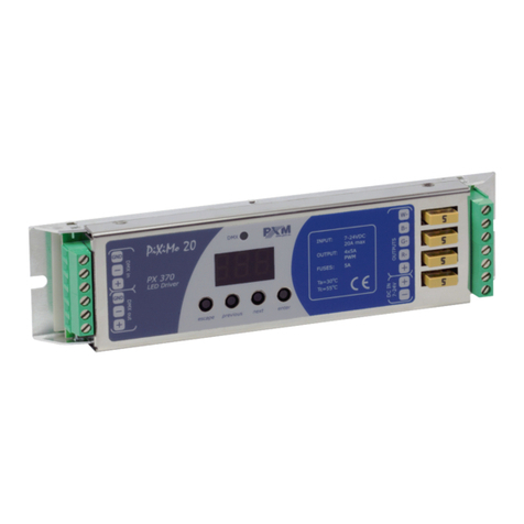 PXM PX370 User manual