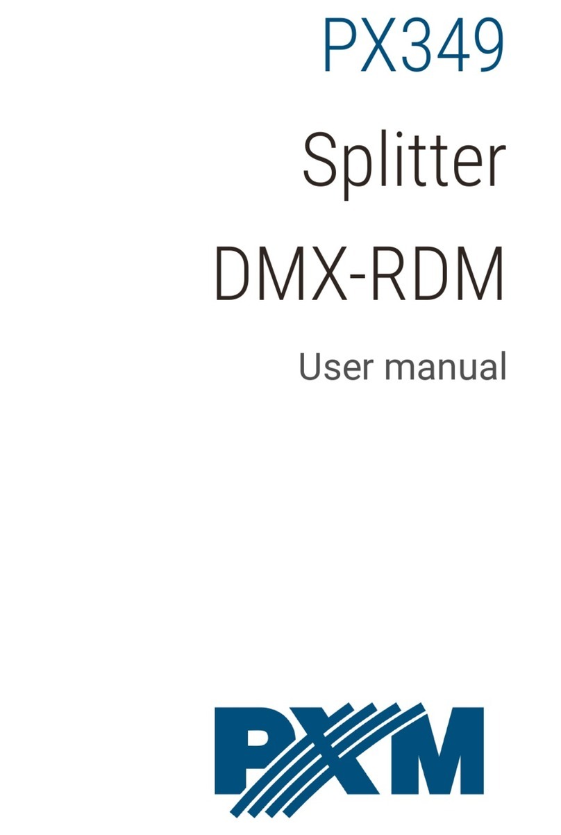 PXM PX349 user manual
