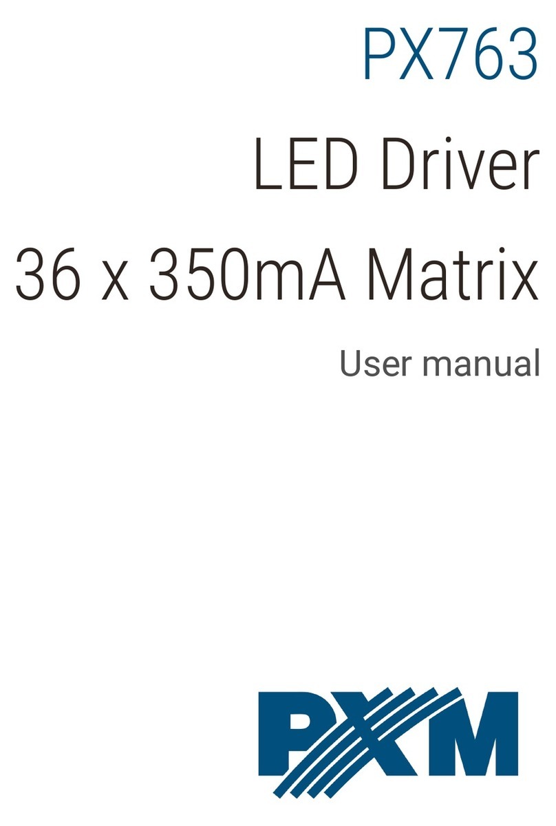 PXM PX763 User manual