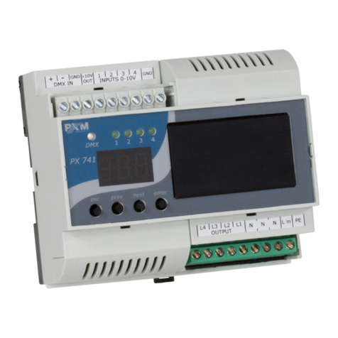 PXM PX741 User manual