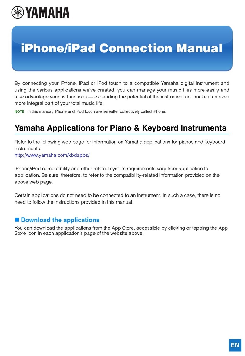 Yamaha Clavinova CVP-709 Instruction manual