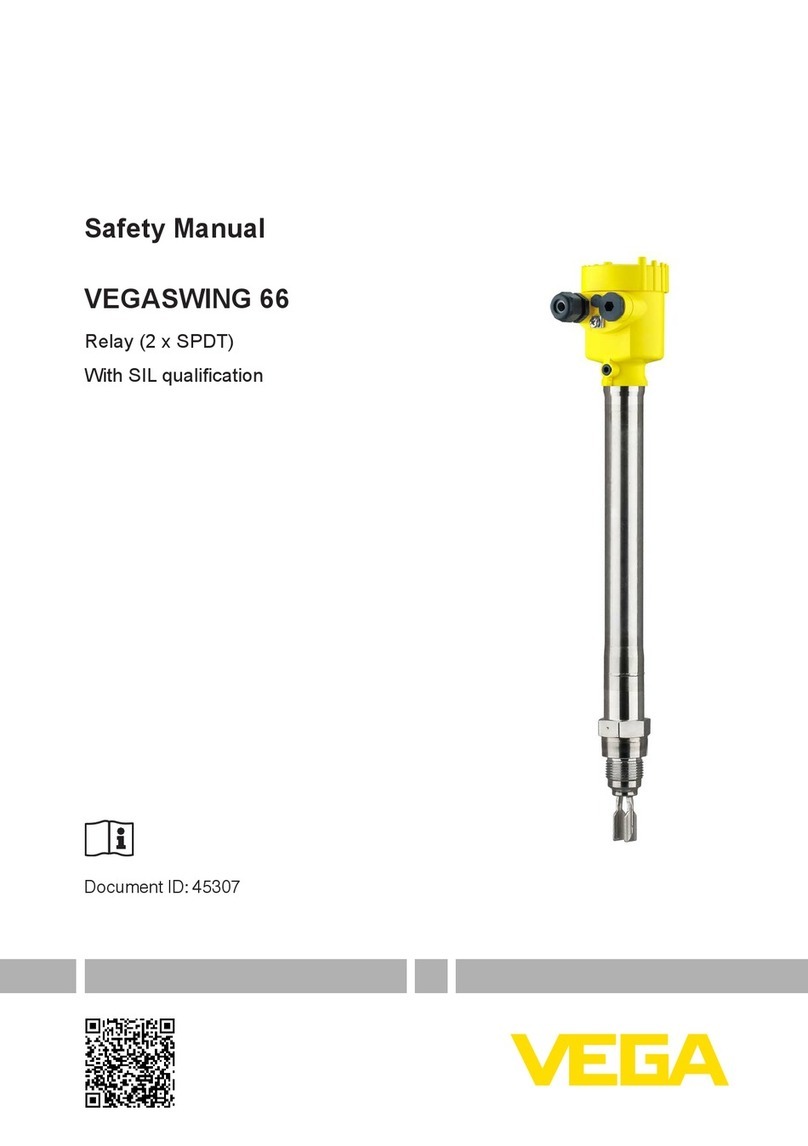 Vega VEGASWING 66 Safety manual