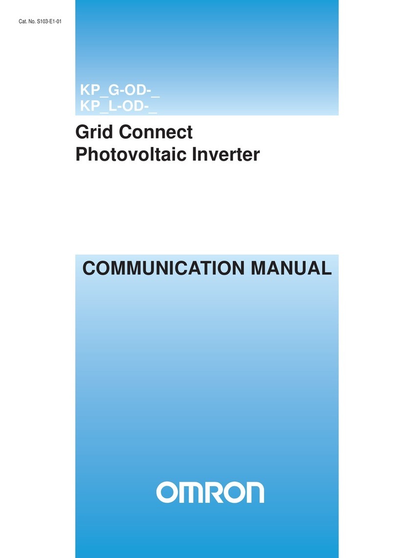 Omron KP**G-OD Series Communications manual